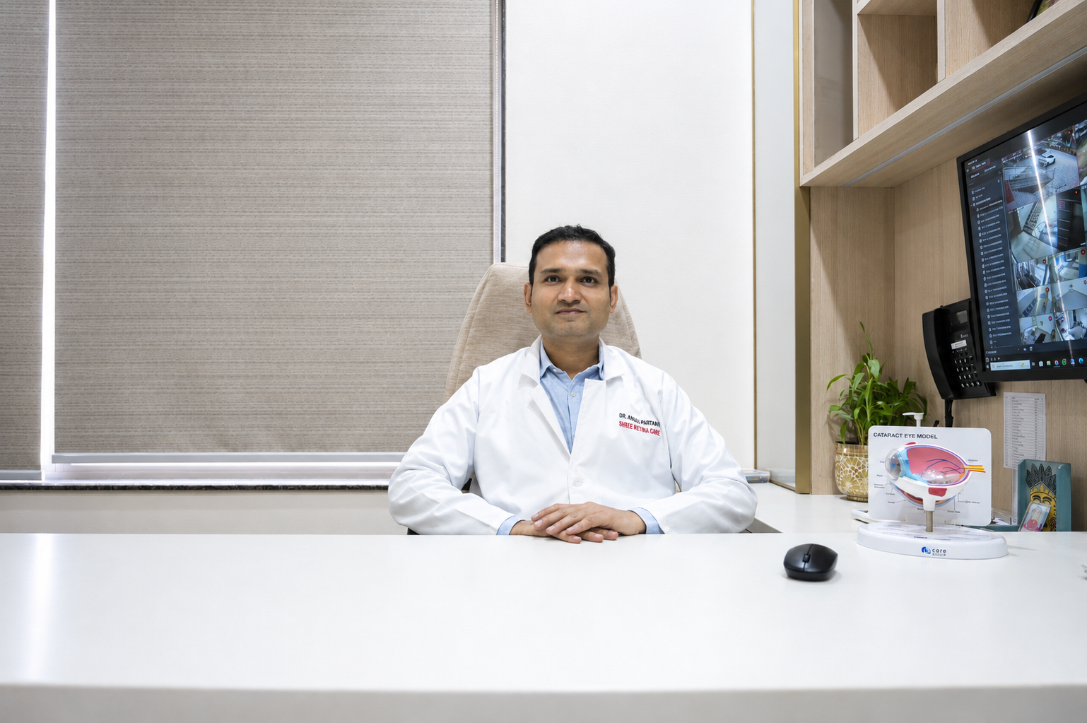 Dr. Anand Partani, retina specialist at Shree Retina Care