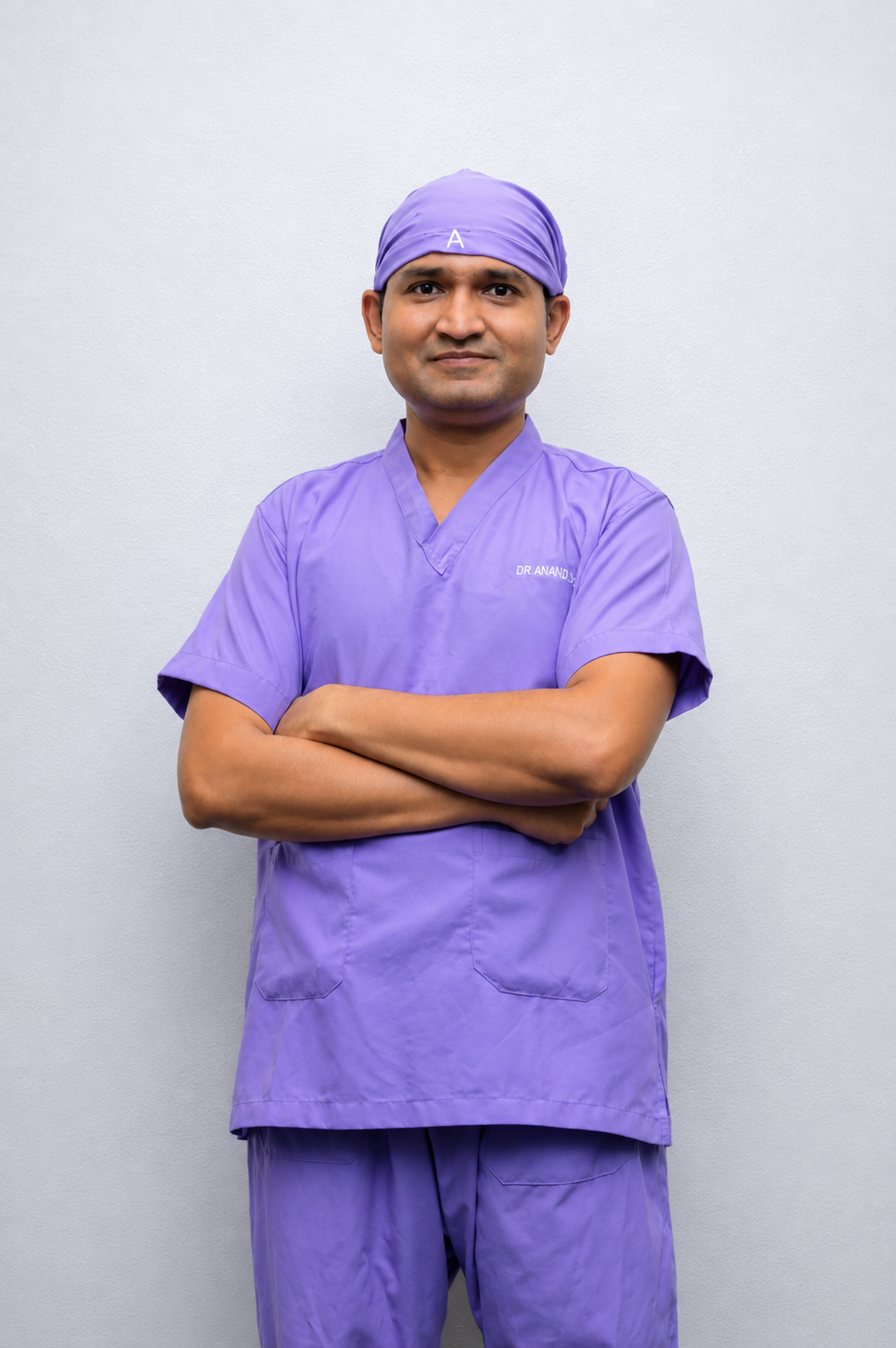 Dr. Anand Partani ready for surgery